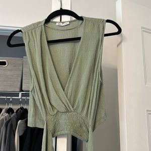 Zara short sleeve top